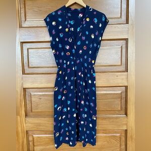 Vintage Rayon sundress sz8